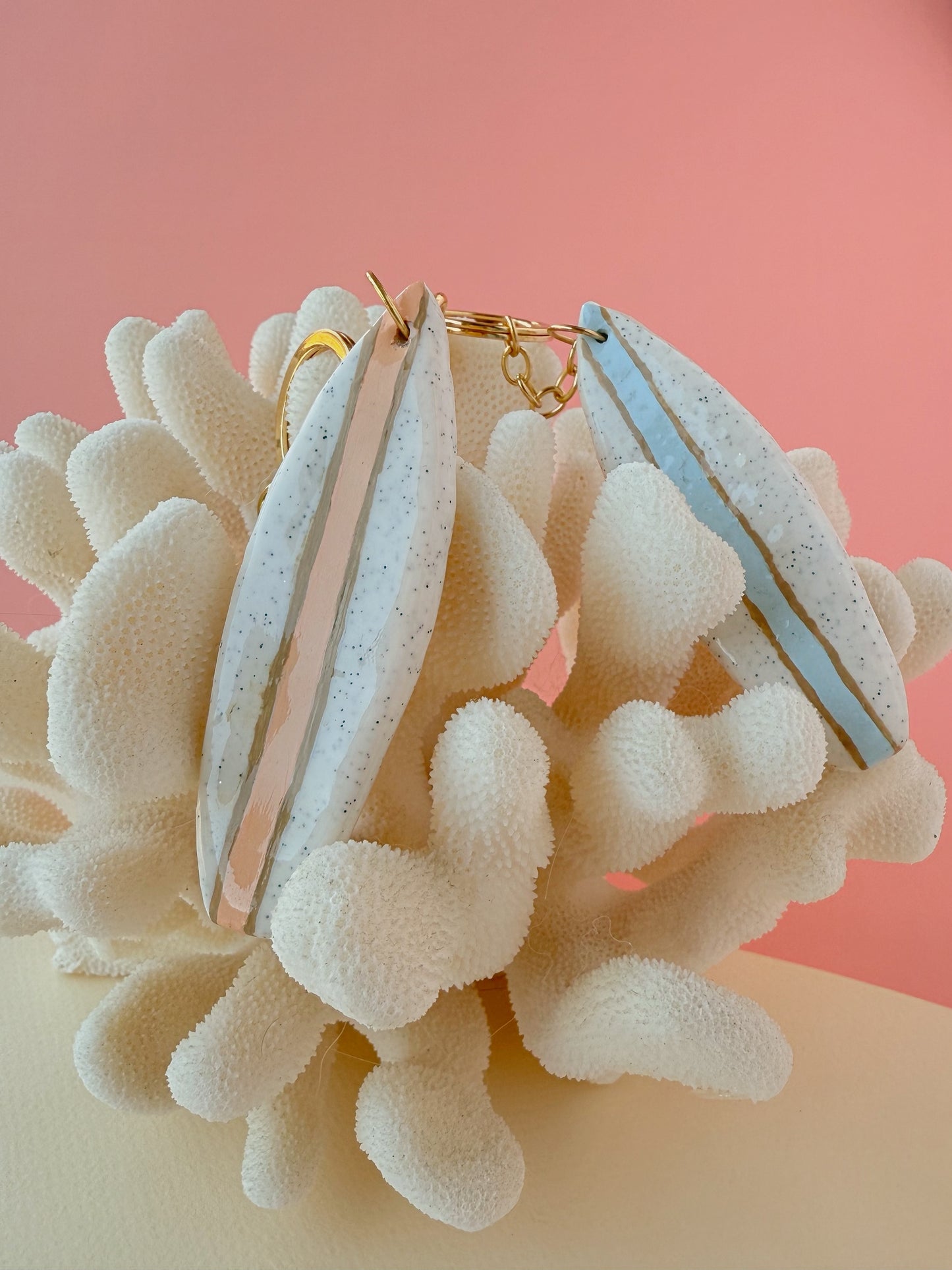 Surfboard Keychain