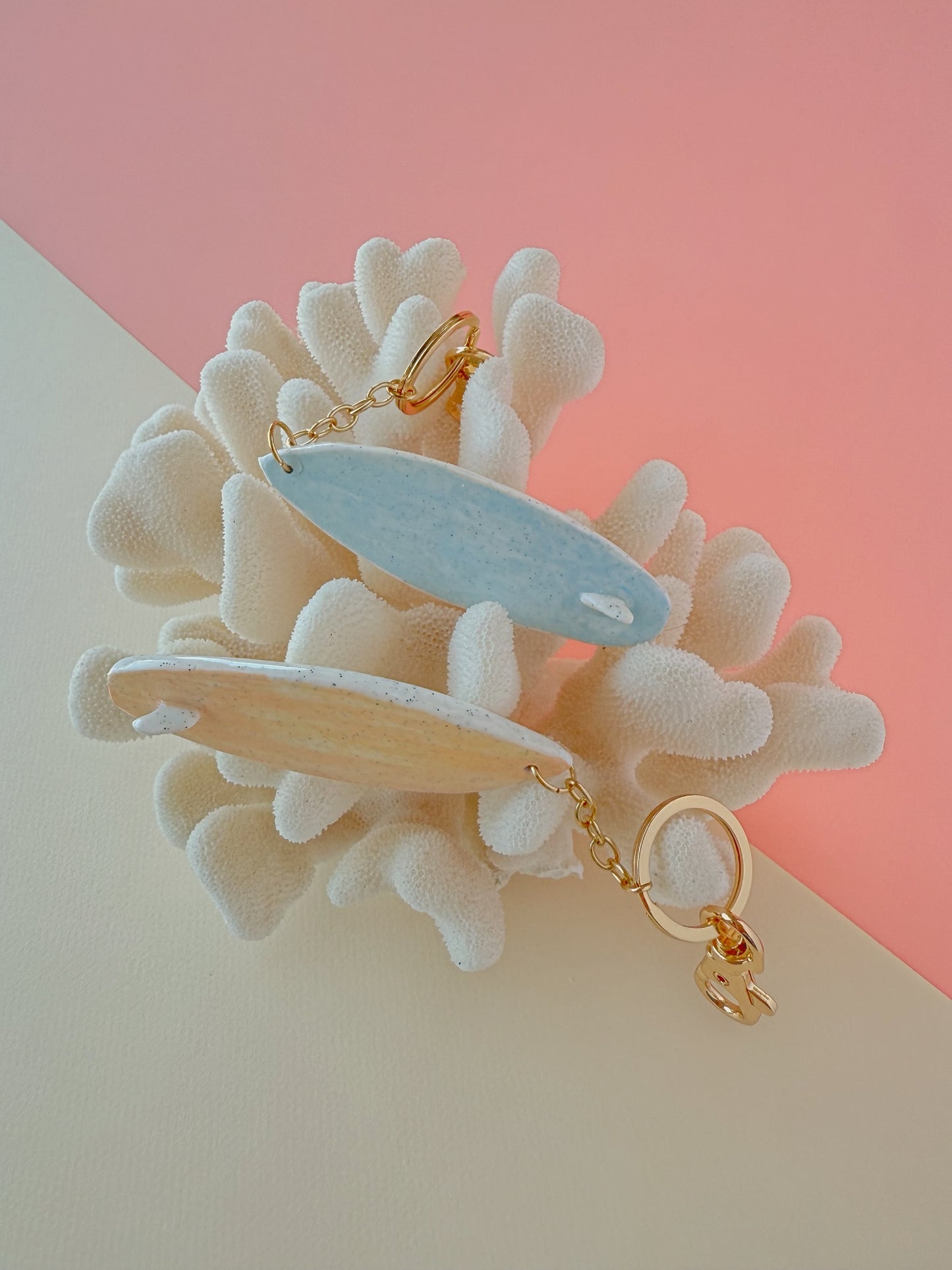 Surfboard Keychain