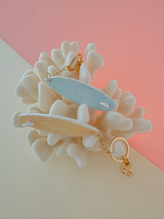 Surfboard Keychain