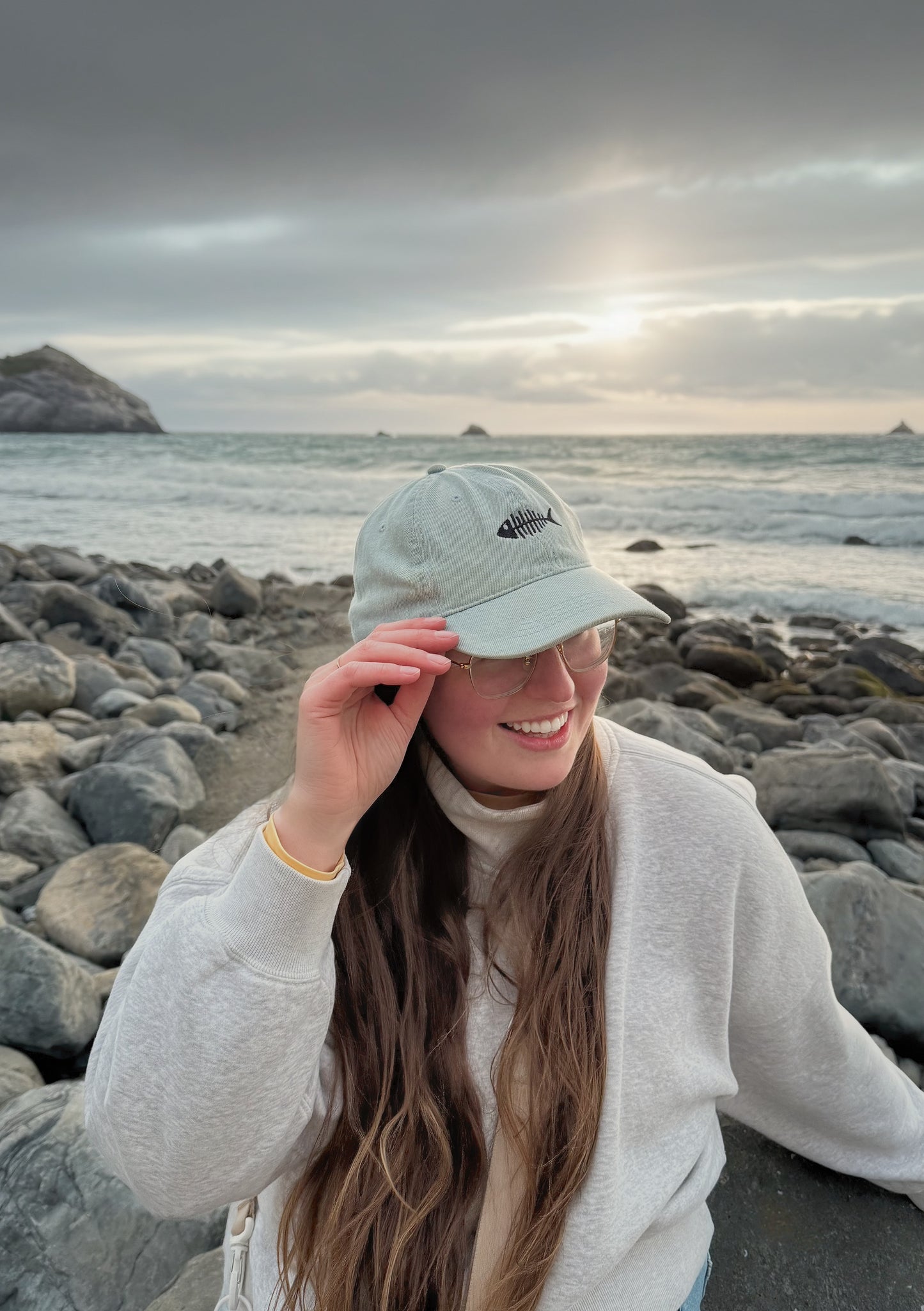 Fish Bone Hat