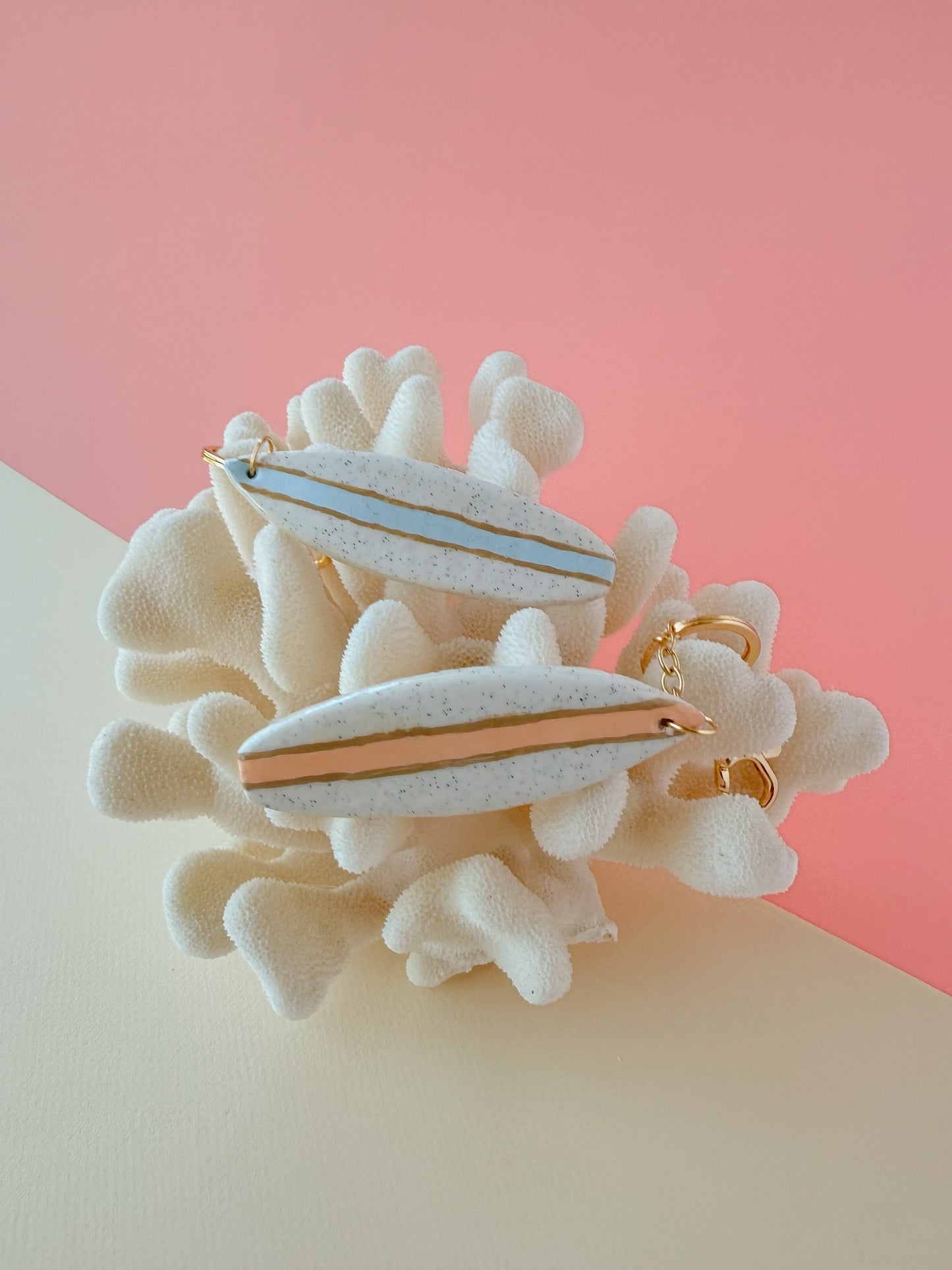 Surfboard Keychain