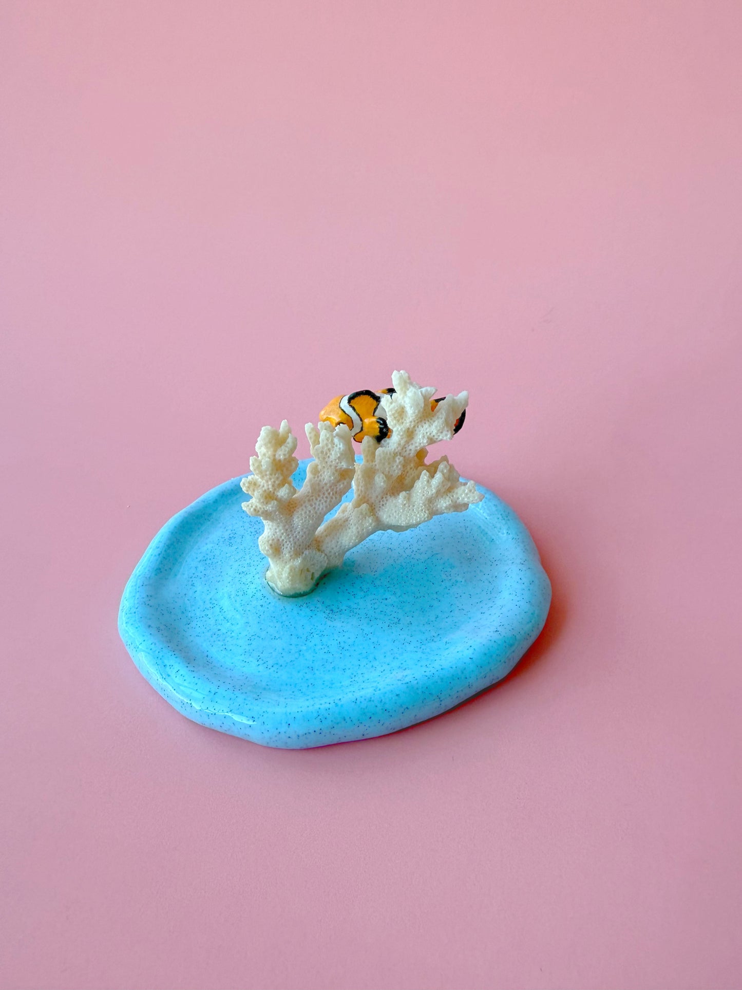 Clownfish Coral Ring Holder