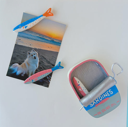 Sardine Tin Magnet